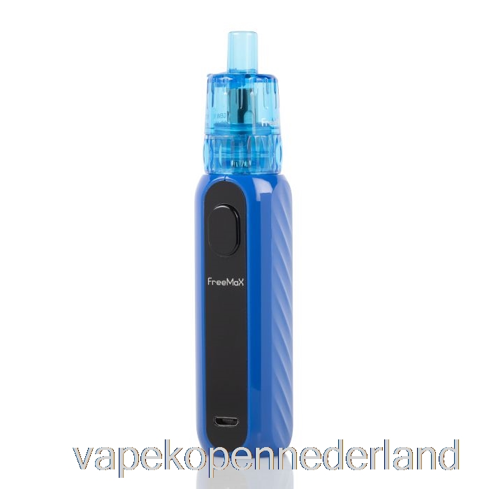 Elektronische Sigaret Vape Freemax Gemm 25w Pod Mod Kit Blauw